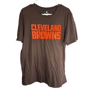 Cleveland Browns Dawg Pound Brown Graphic T-Shirt Mens Large NFL Football